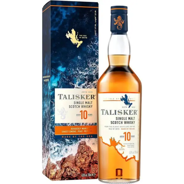 Whisky Escocés Talisker 10 Años Cl 70