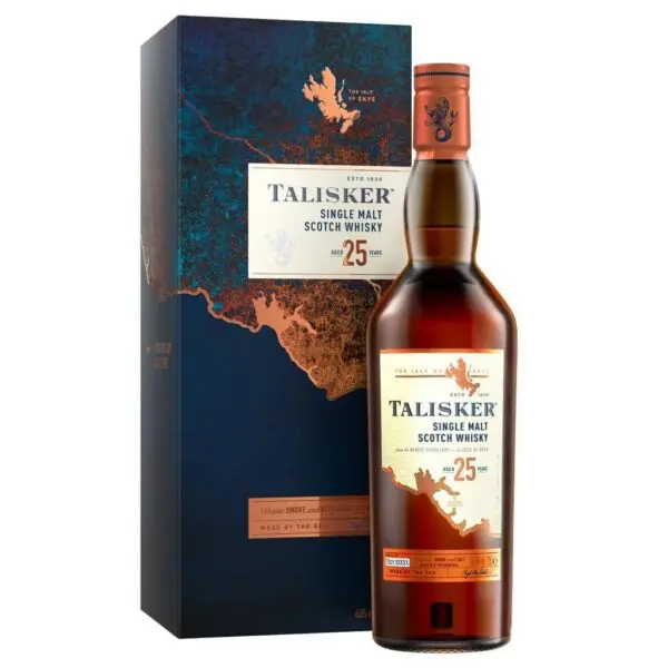 Talisker 25 Year Old Single Malt Scotch Whisky Cl 70