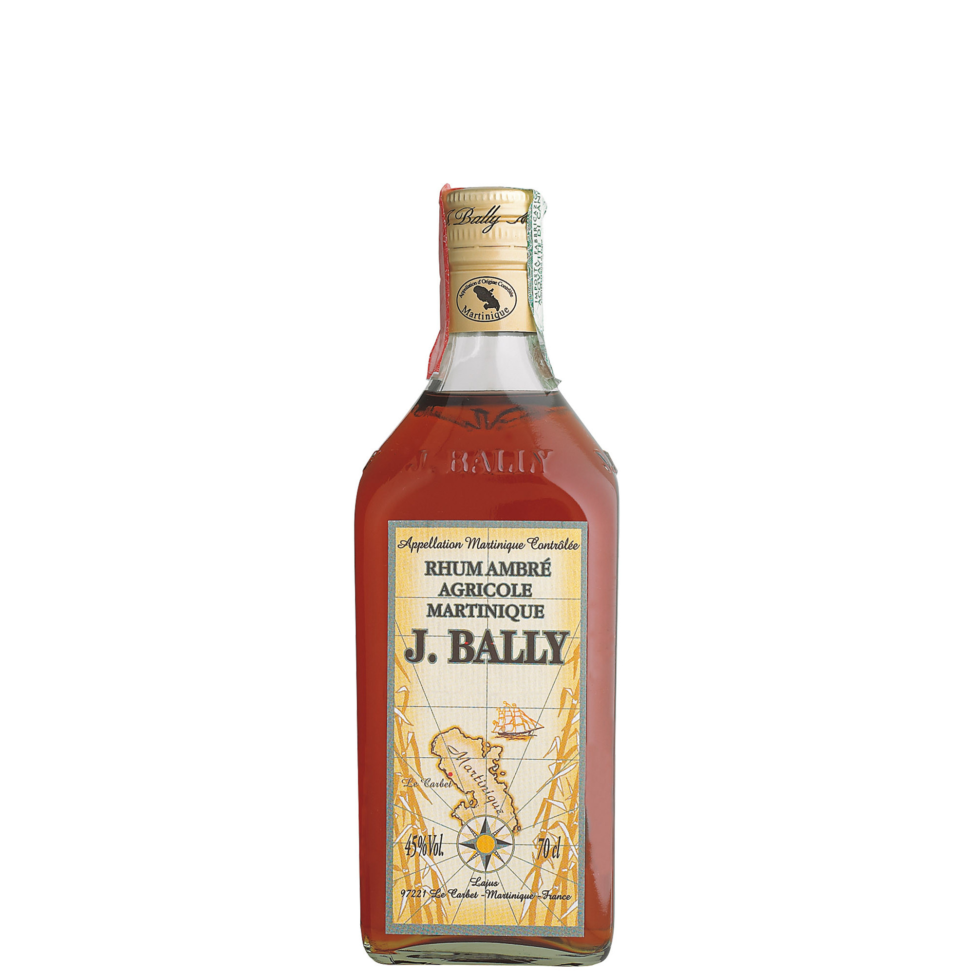 Bally Rhum Ambre de Martinique Cl 70 • Bottiglieria del Massimo