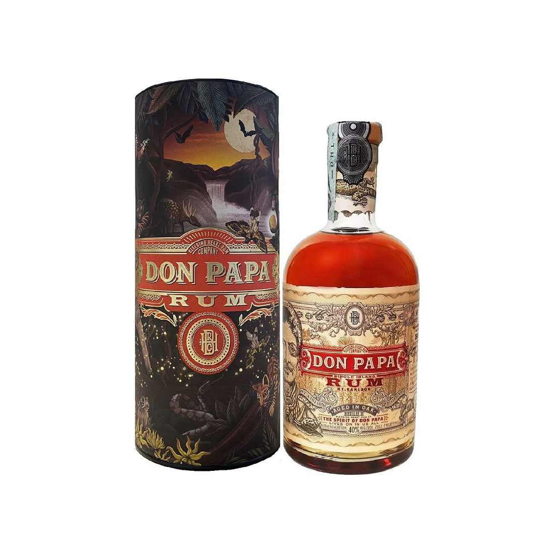Don Papa Rum 7 YO End of Year Limited Edition Cl 70 • Bottiglieria del  Massimo